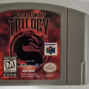 Mortal Kombat Trilogy N64 Nintendo 64 game cartrid